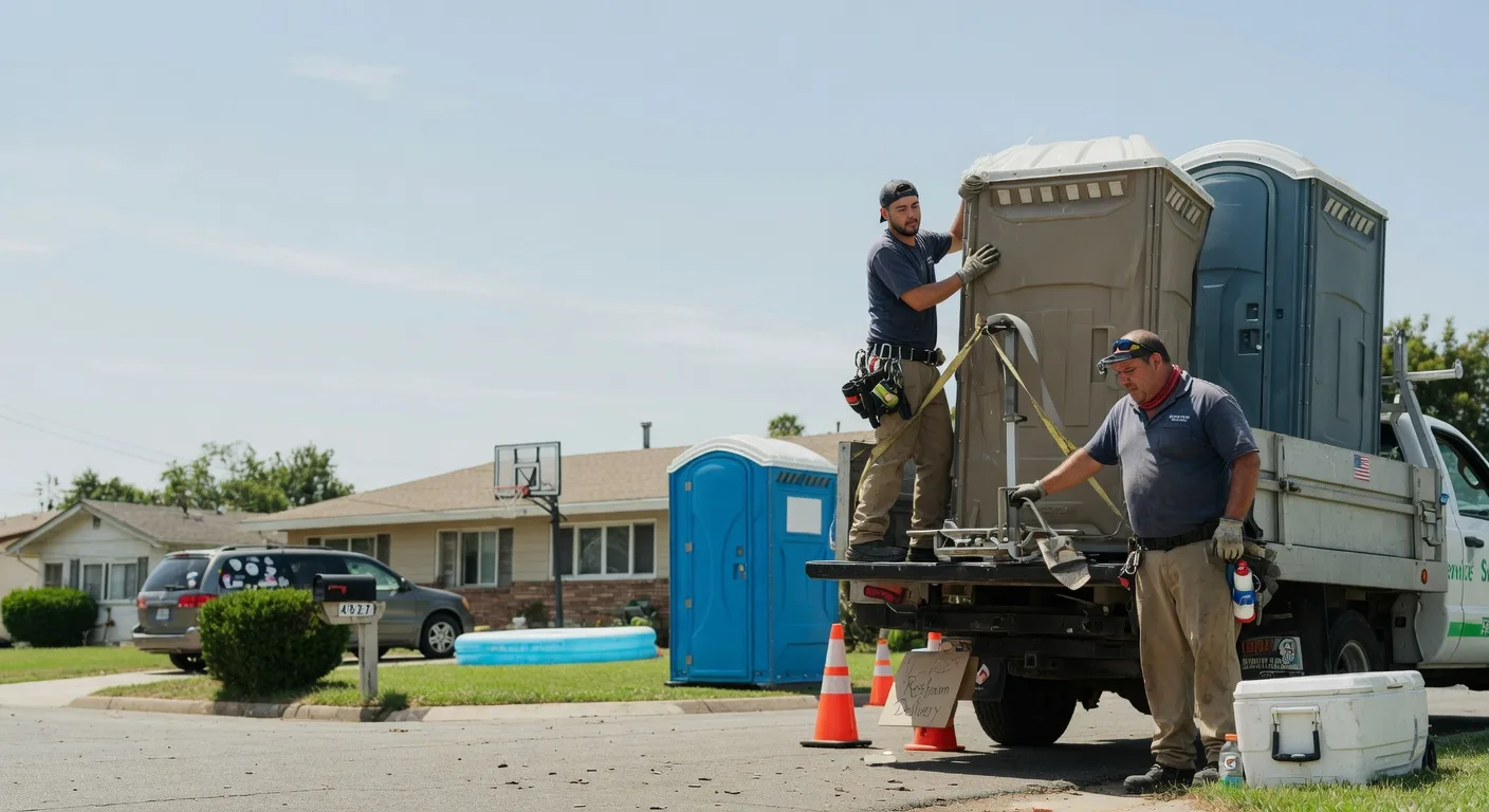 Porta Potty Rental in Cedar Creek, TX near me